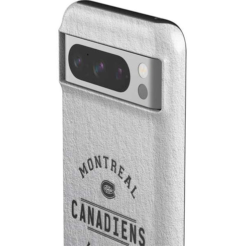 NHL Montreal Canadiens Black Text Google Pixel 8 Pro Impact Case